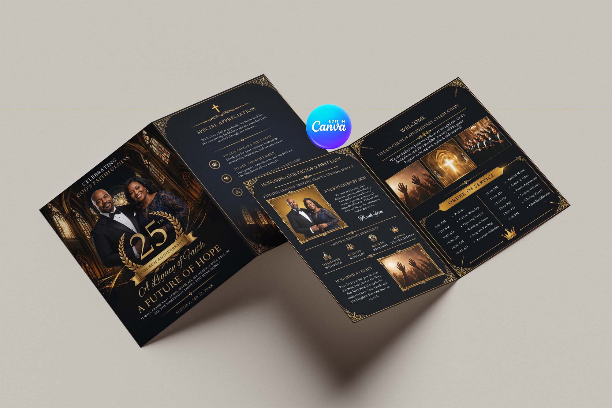 Chruch Anniversary template 